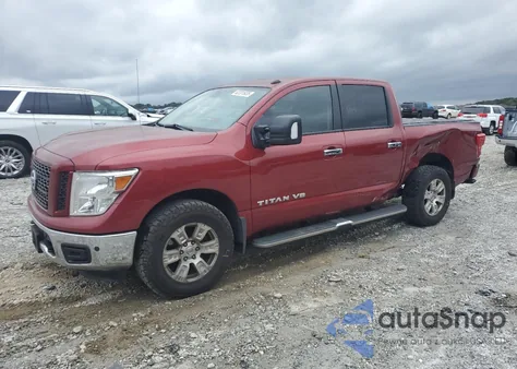 2019 Nissan Titan Sv z USA, uszkodzony, nr VIN 1N6AA1E56KN514174